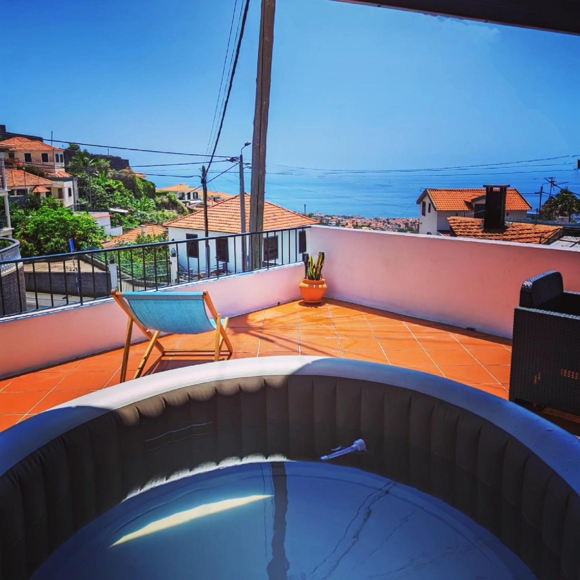 Villa Casa Ascencao, Vista Mar Madeira Funchal  Esterno foto