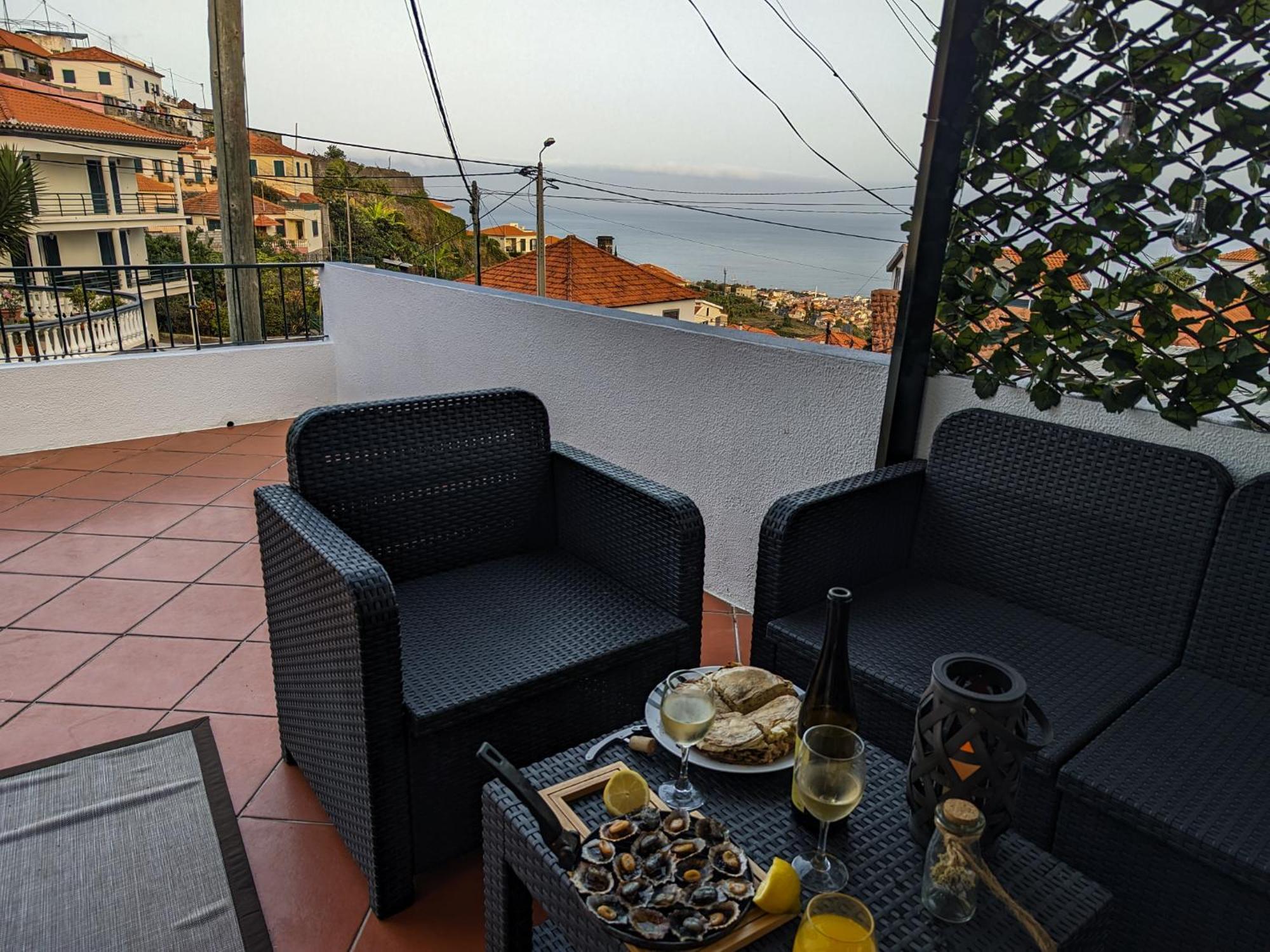 Villa Casa Ascencao, Vista Mar Madeira Funchal  Esterno foto
